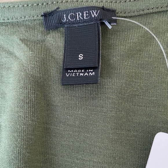 ❤️ NWT J. Crew Wrap and Tie Top - Olive - Small - Style H6782 - Picture 5 of 10